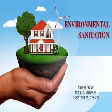 research topics on environmental sanitation