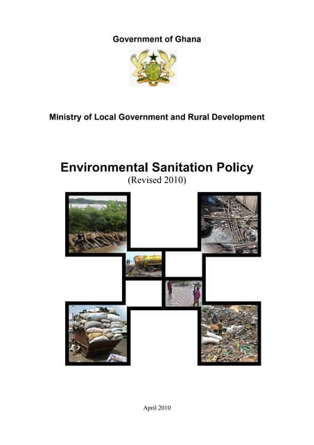 Environmental sanitation policy of Ghana