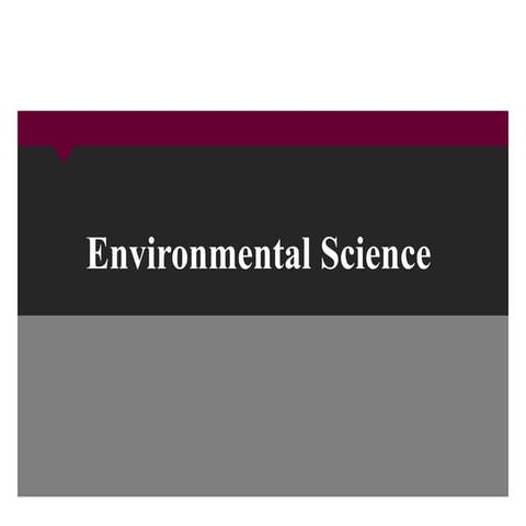 Environmental Science