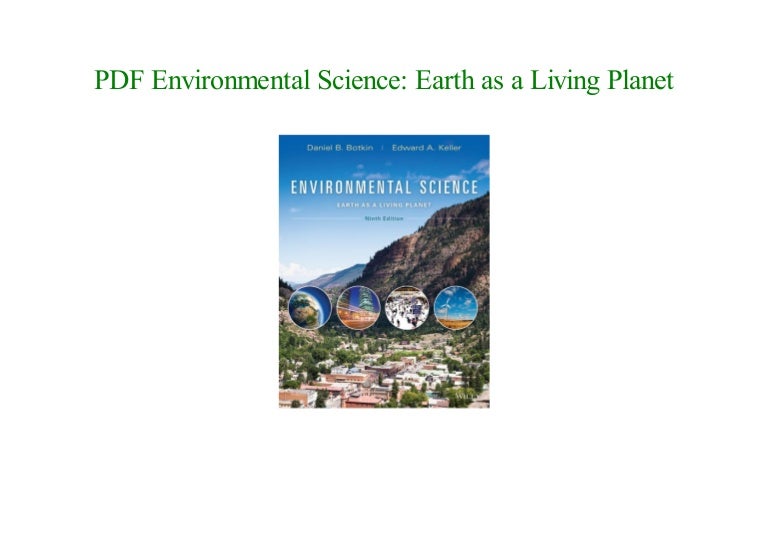 Pdf Environmental Science Earth As A Living Pla Visit S
