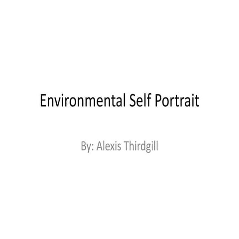 Environmental self p2