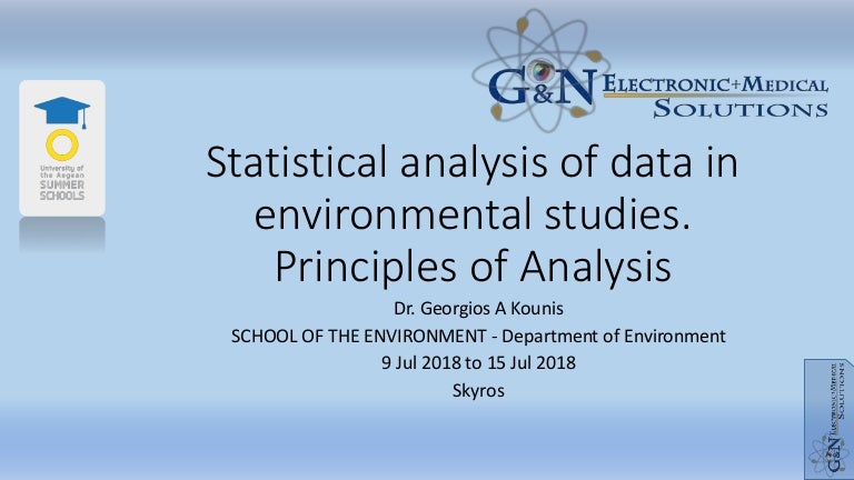 Environmental statistics