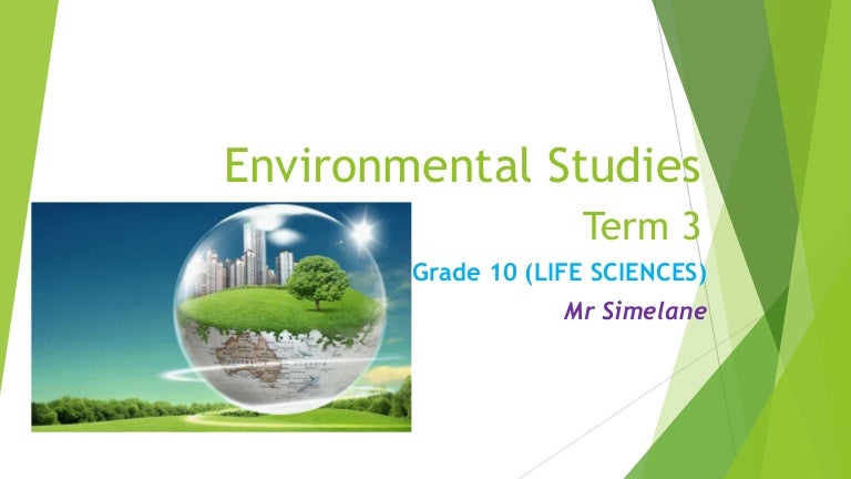 Introduction to environmental science and engineering ppt picture