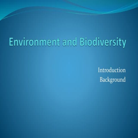 Environment - Basics