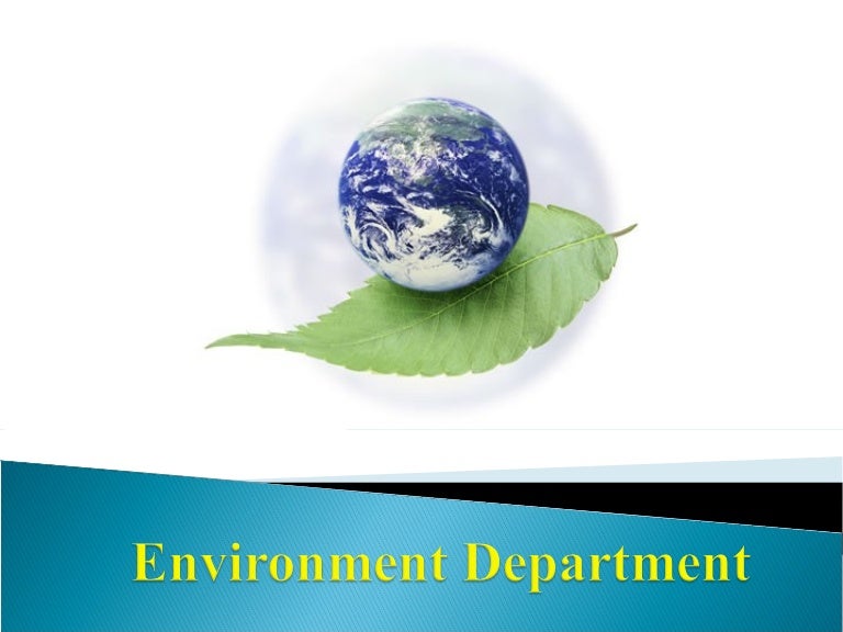 What Is The Department Of Environment? – OPGCE