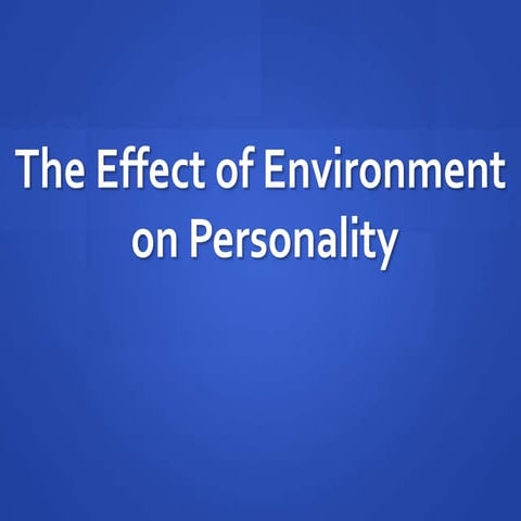 Environment Effect