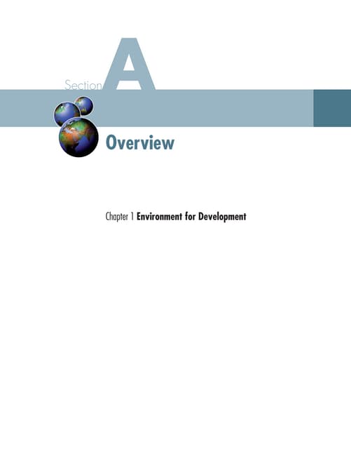 Environment for development