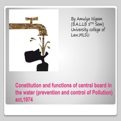 Environment law ppt