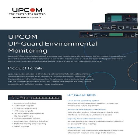 Environment monitoring systems