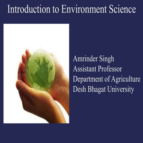 Introduction of Environment 