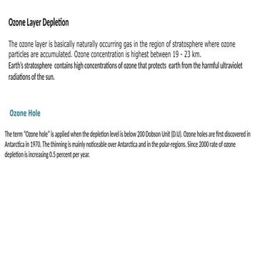 Environment and harms causing various environmental issues
