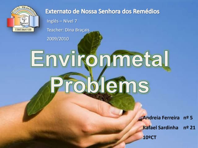 Environmetal Problems - trabalho in...
