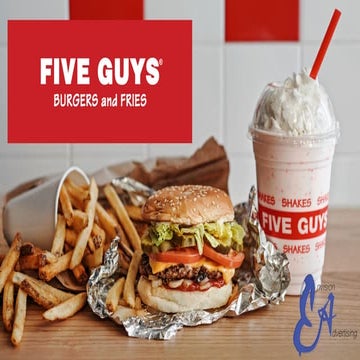 Five Guys Ad Plan Book 