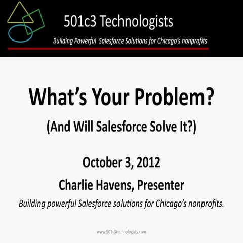 Envision destination then create solution