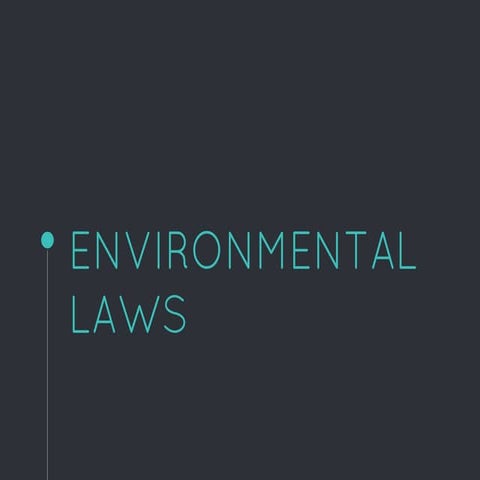 Environment Laws