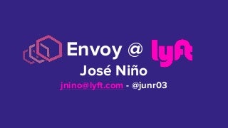 Envoy @ Lyft: Developer Productivity