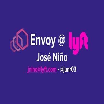 Envoy @ Lyft: Developer Productivity