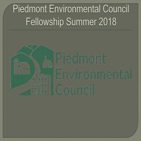  internship Piedmont Environmental Council