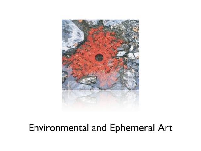 Environment unit presentation