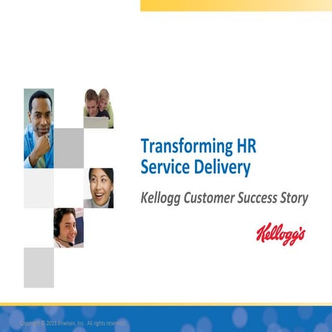 HR Shared Services: Kellogg's Case Study