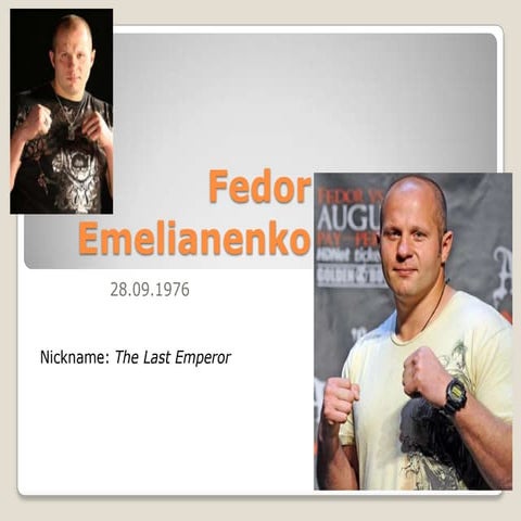 Fedor Emelianenko