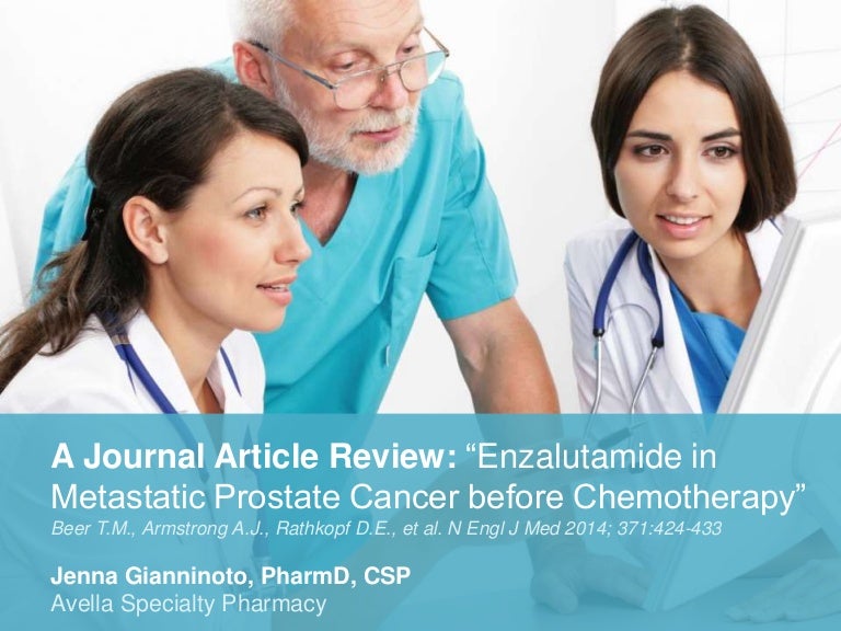 Is enzalutamide a chemotherapy