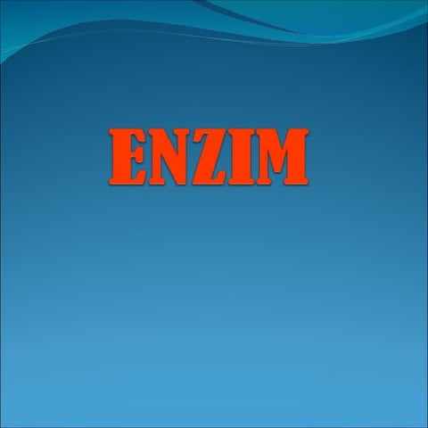 materi BIOKIMIA ENZIM