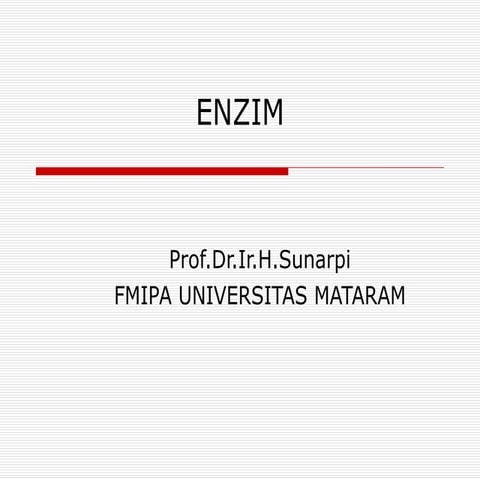 Enzim Enzim Enzim Enzim Enzim Enzim Enzim Enzim.ppt