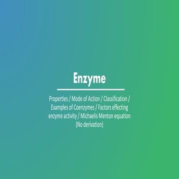 Enzyme