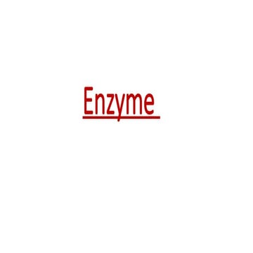 Enzyme and its pharmacology in human system