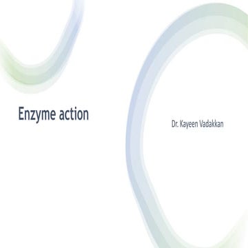 Enzyme action