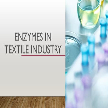 Eco-Friendly Enzymatic Processes in Textile Industry: Desizing ...