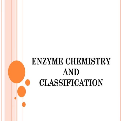 power point slide on ENZYME CHEMISTRY.ppt
