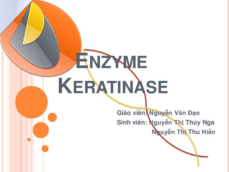Enzyme keratinase