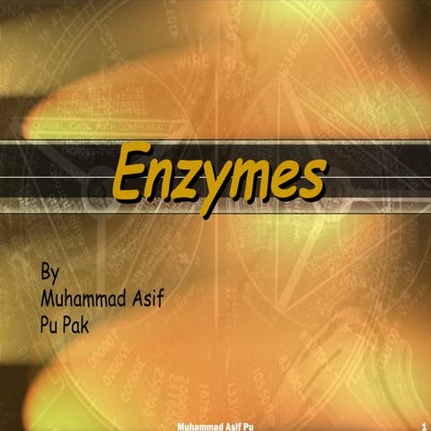 Enzyme ppt