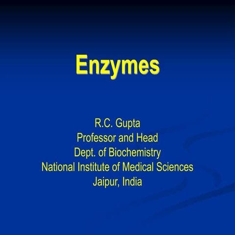 Enzymes