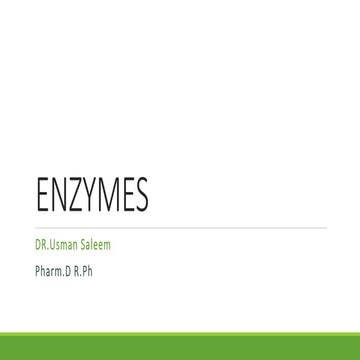 Enzymes