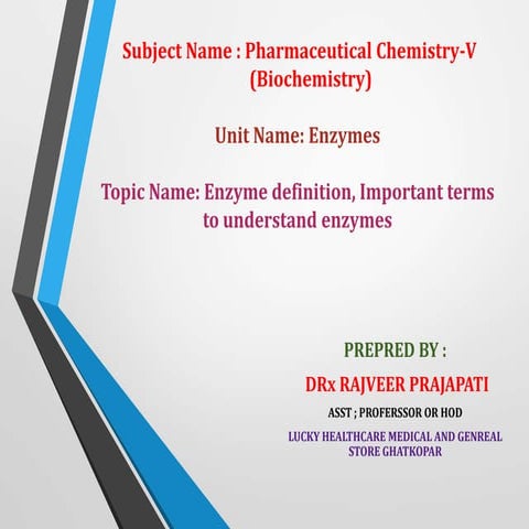 Enzyme Definition INSIGHT Enzyme Databases Almac