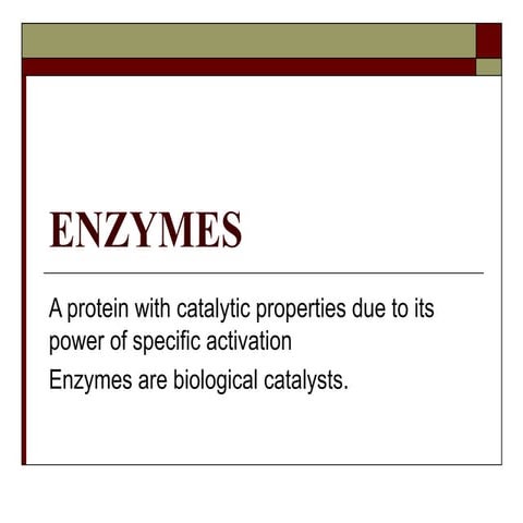 Enzymes 2015
