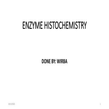 Enzymes Histochemistry.pptx