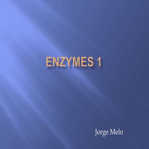 Enzymes and Nucleic acids recap-AS Biology [JM]