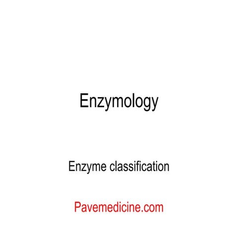 Enzymology 