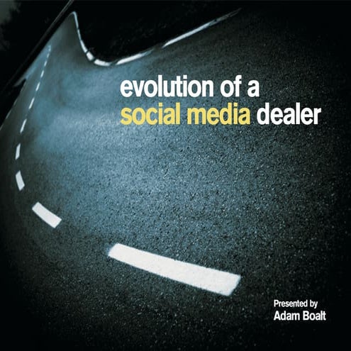 Evolution of a Social Media Dealer