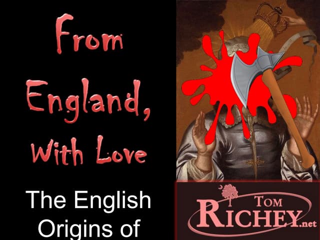 English Origins of American Government