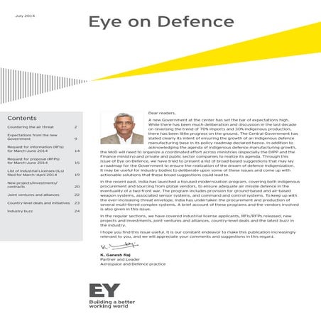 Eye on Defence July 2014