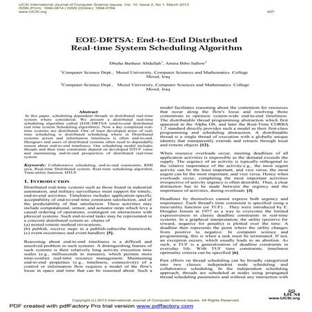 Analysis of Multi Level Feedback Queue Scheduling Using Markov Chain ...