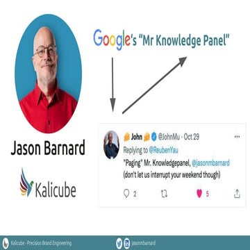 How to Build a Knowledge Panel on Google - And Set the Foundation for Your Ge...