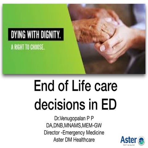End of Life Care -EoLC in ED 