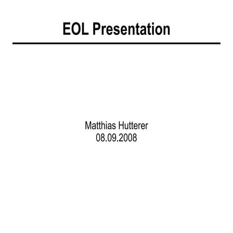 Eol Matthias Hutterer