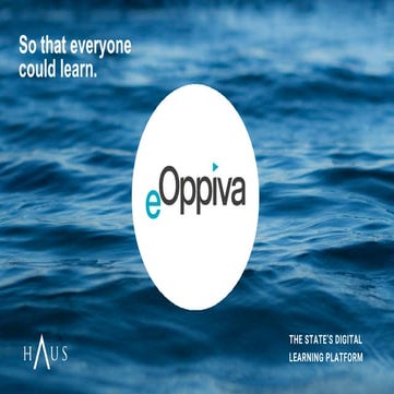 Digital Learning Platform of Finnish Government (eOppiva)